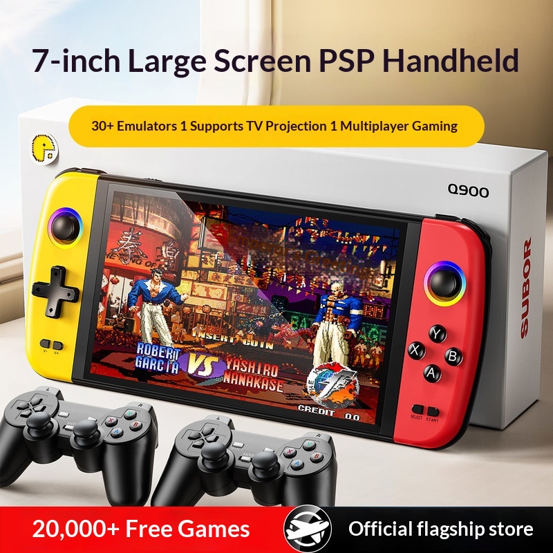 Gaming Console Power Bank - Powkiddy Handheld Game Console 7 Inch