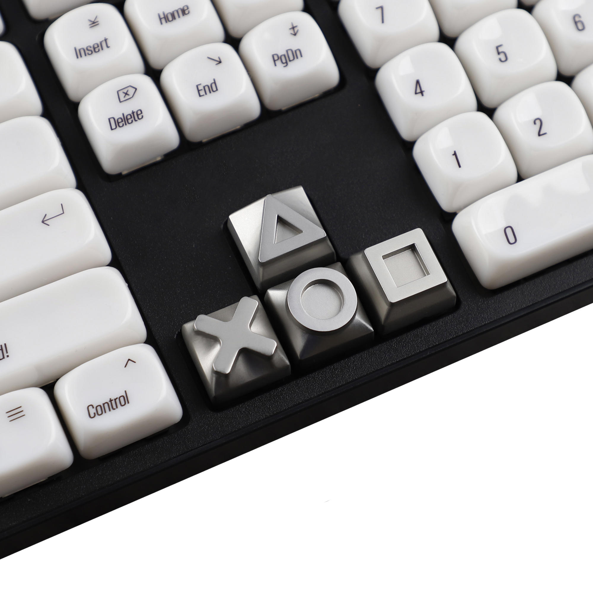 Gaming Console Keyboard - 4pcs Metal Console Arrow Keys Mechanical