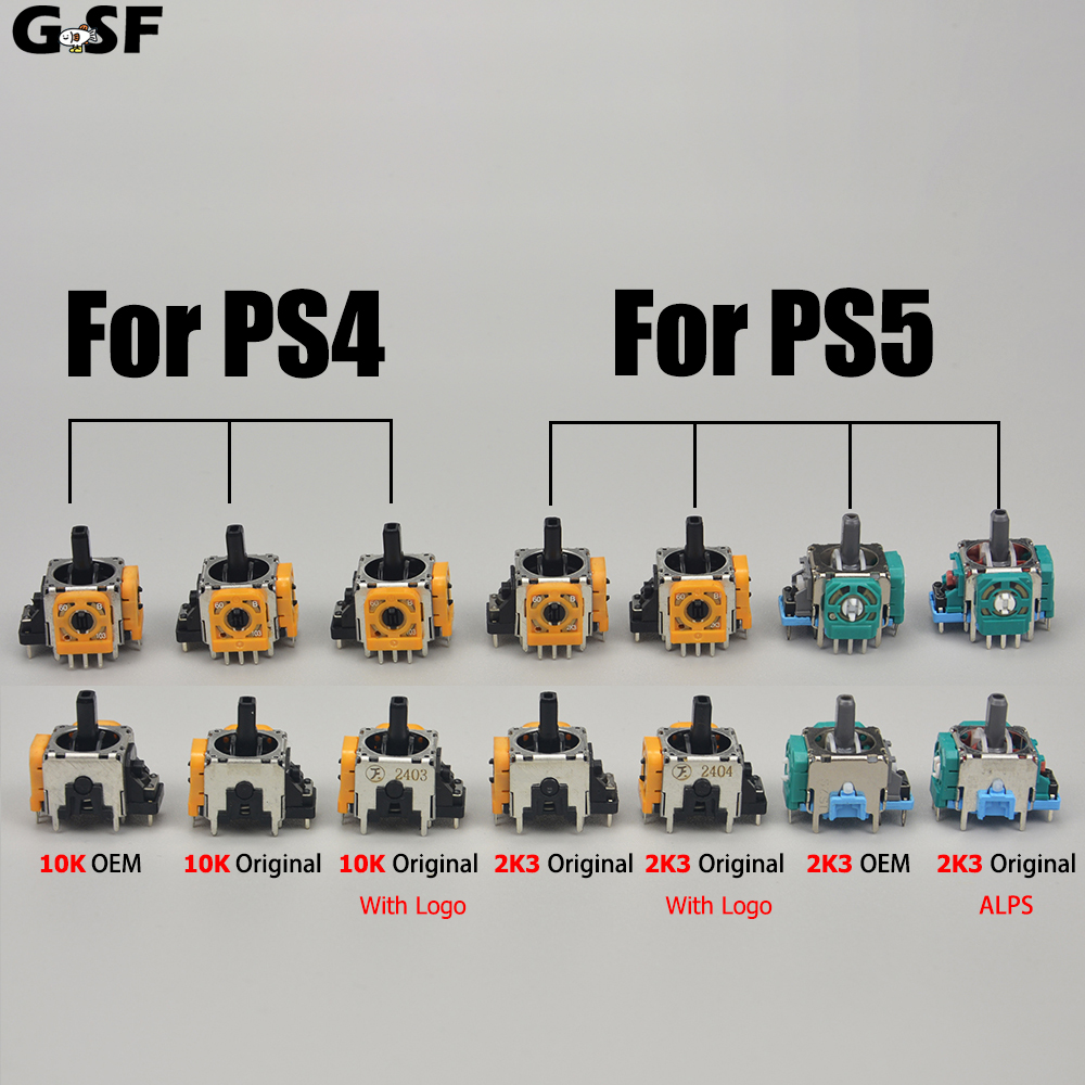 Gaming Console For Tv - 2PCS Joysticks Replacement for PS5 PS4