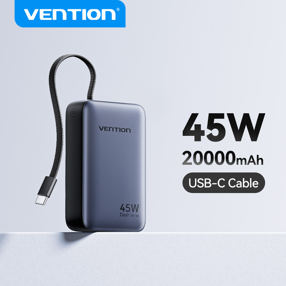 Gaming Console Power Bank - Vention CCC 45W 20000mAh Power Bank