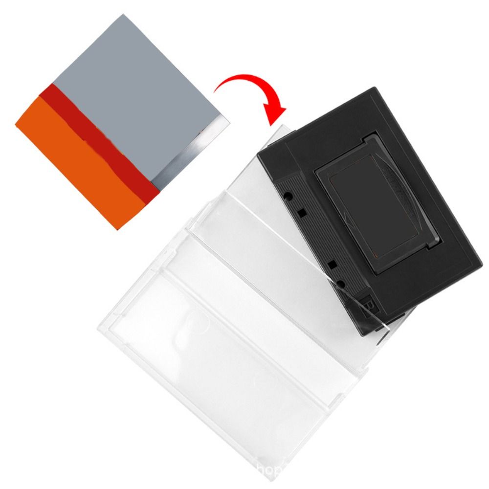 Gaming Card Holder - Clear Game Cassette Storage Box Display