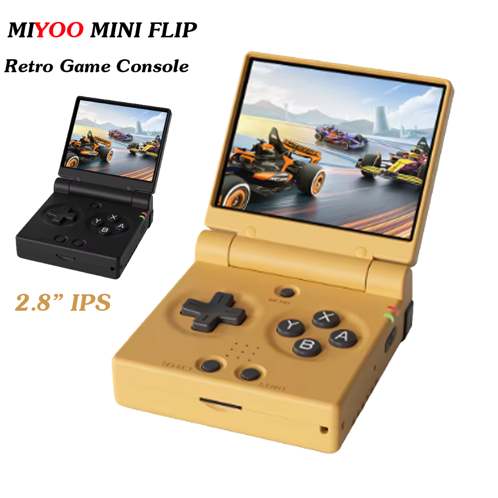 Gaming Console Power Bank - MIYOO Mini Flip Retro Handheld Game