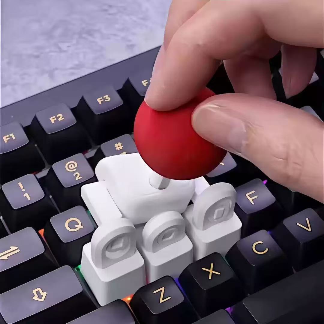 Gaming Console Keyboard - 1pc 3D Printed Keyboard Joysticks 4