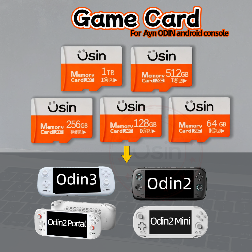 Gaming Console Handheld Android - Game SD Card For Ayn ODIN3