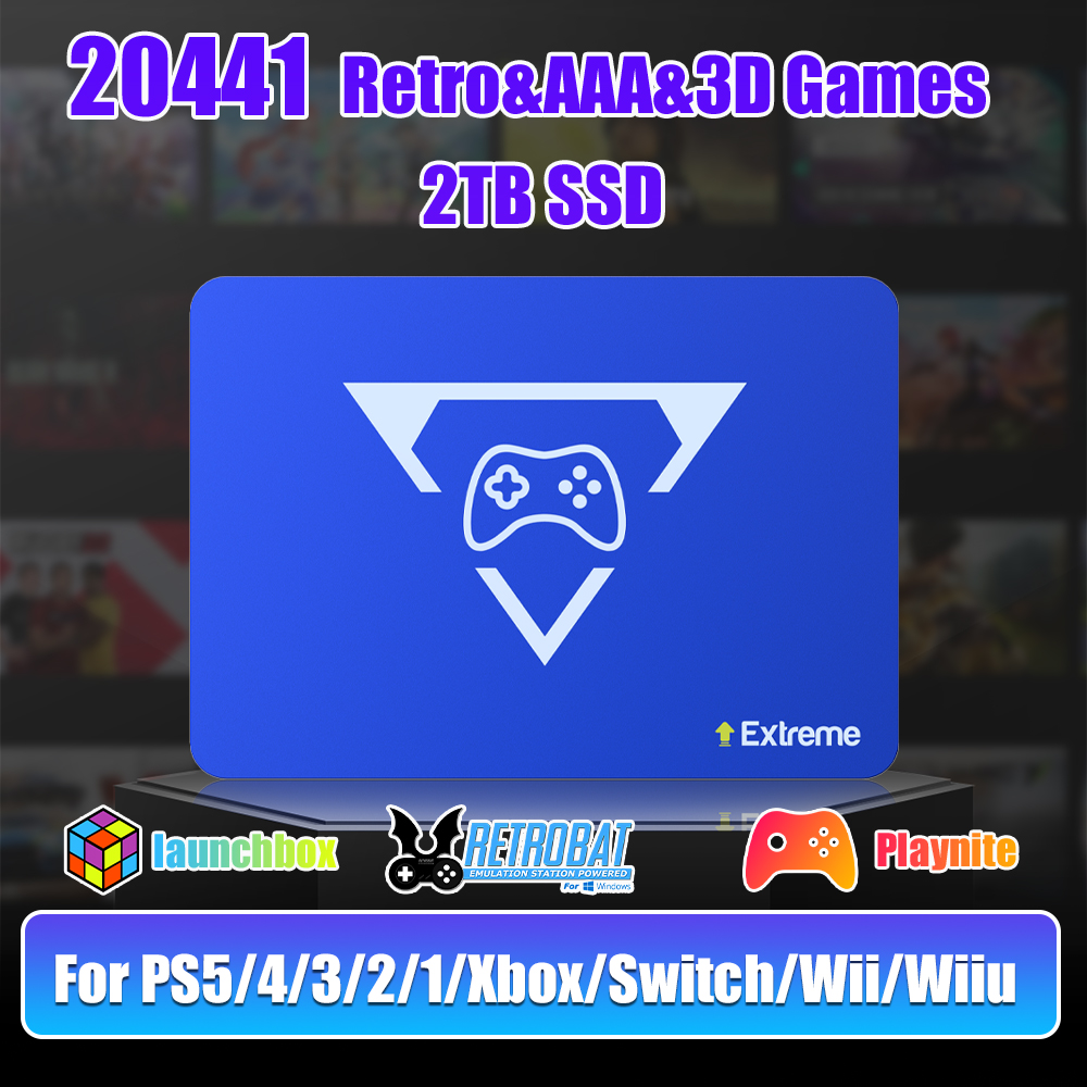 Gaming Console Game Zone - Play Zone 2TB Gaming SSD Game