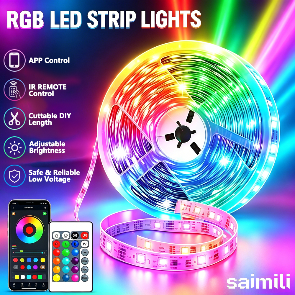 Led Gaming Light Strip - USB RGB LED Strip SMD3535 With