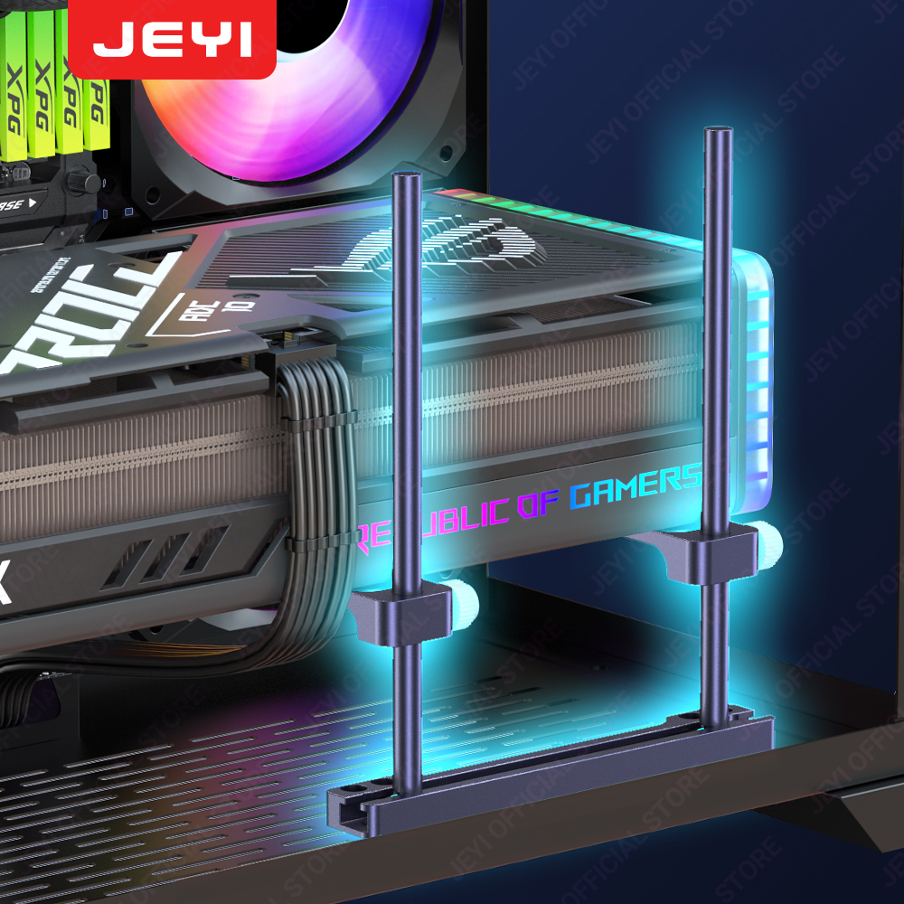 Gaming Card Holder - JEYI Graphics Card Brace Adjustable Full