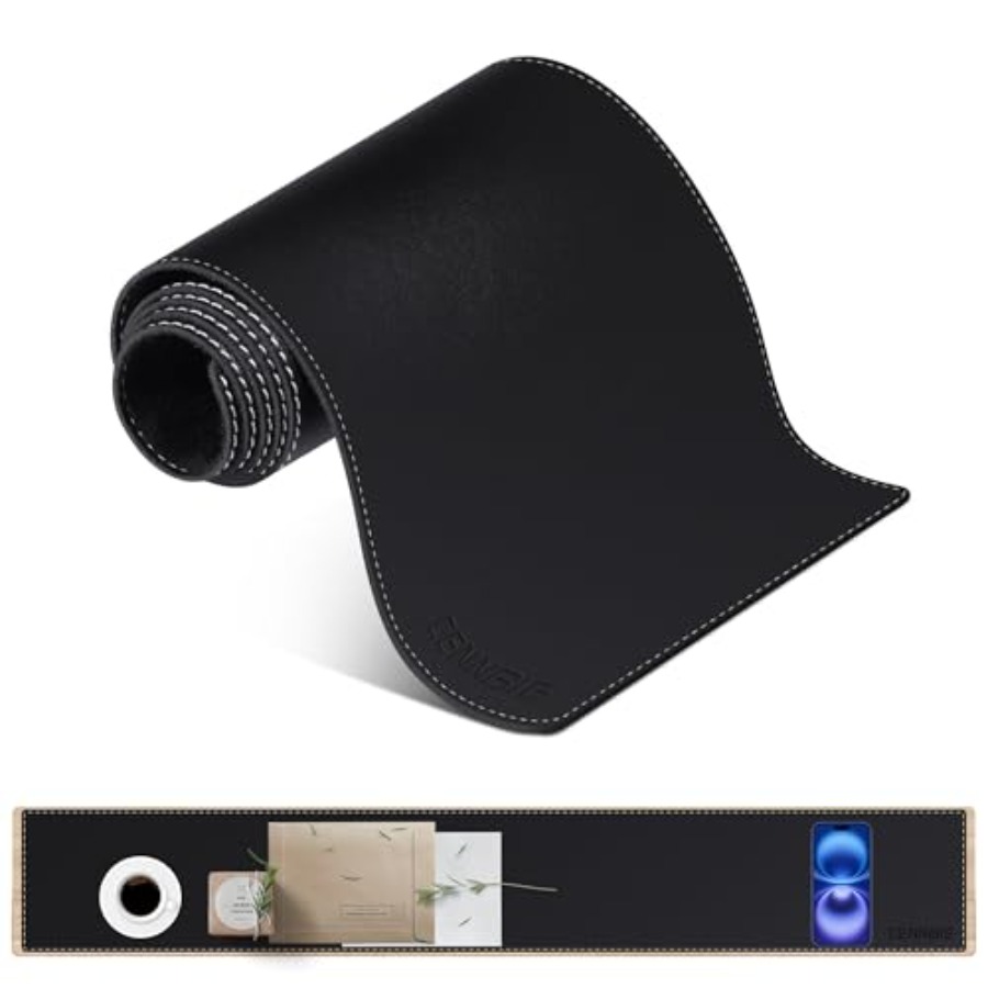 Gaming Console For Tv - Console Table Leather Cover - 39.4