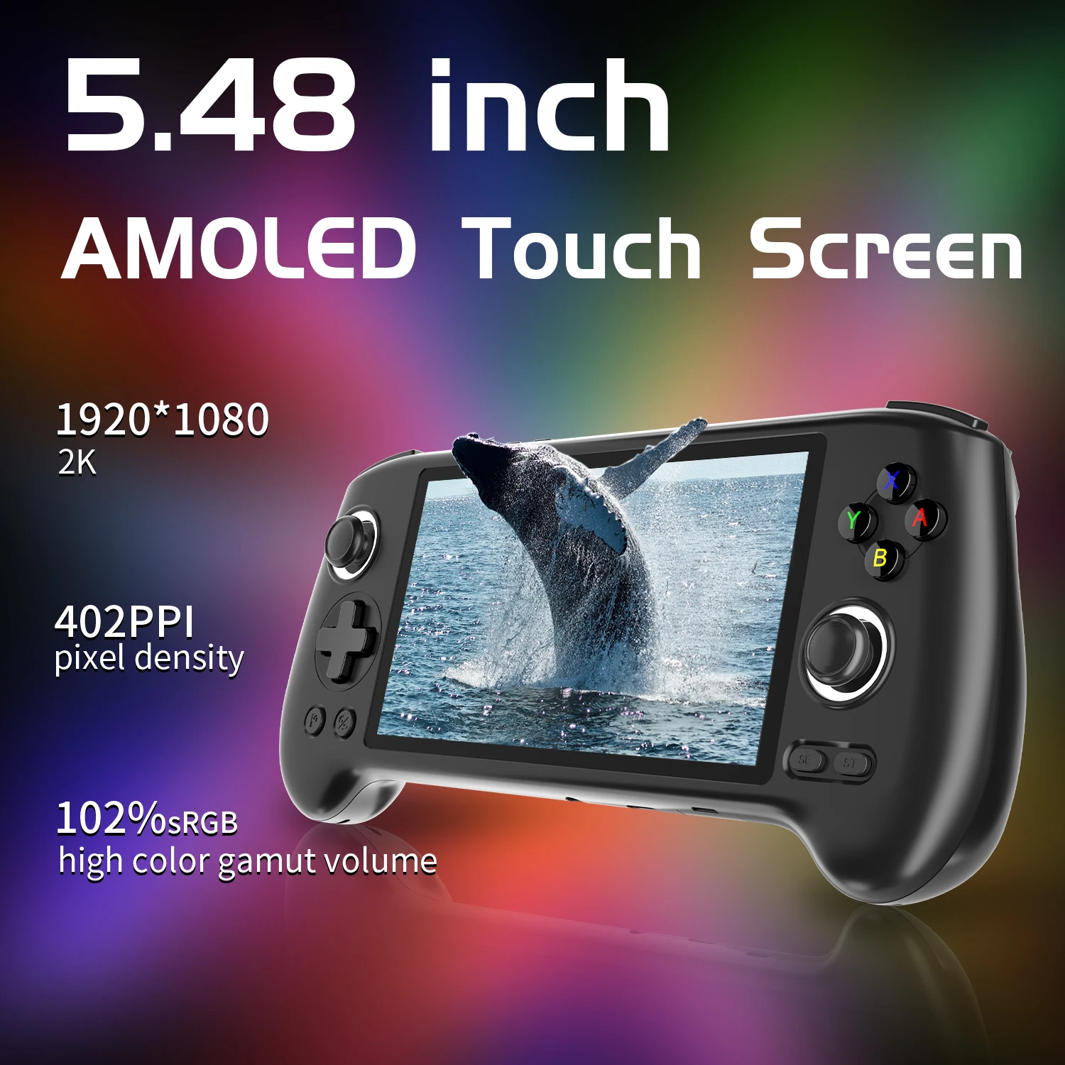 ANBERNIC RG556 Retro Video Gam - Gaming Console Handheld Android ulasan dan harga