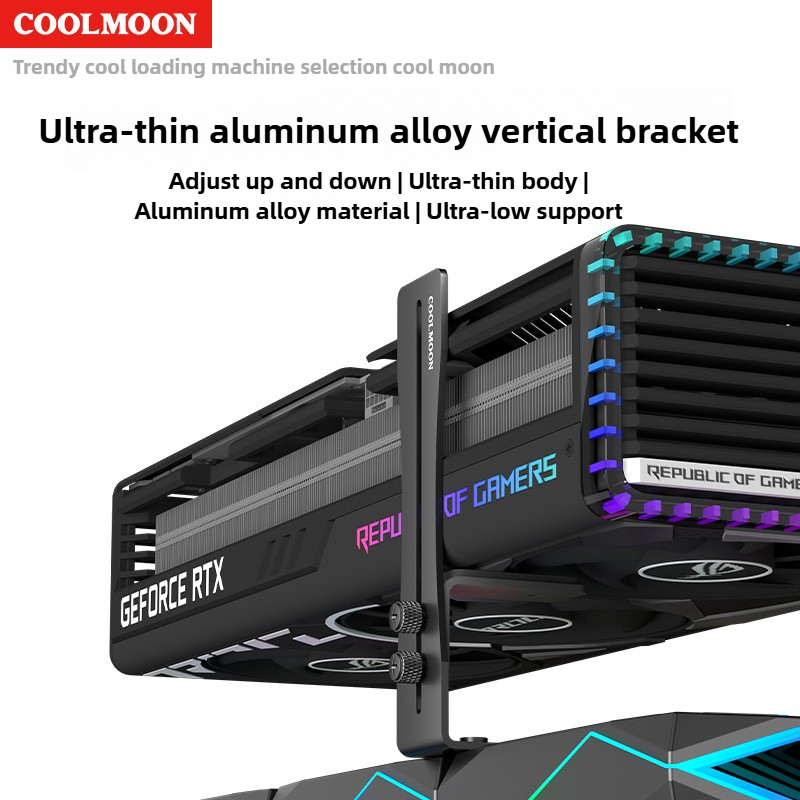 Universal Aluminum GPU Brace S - Gaming Card Holder ulasan dan harga