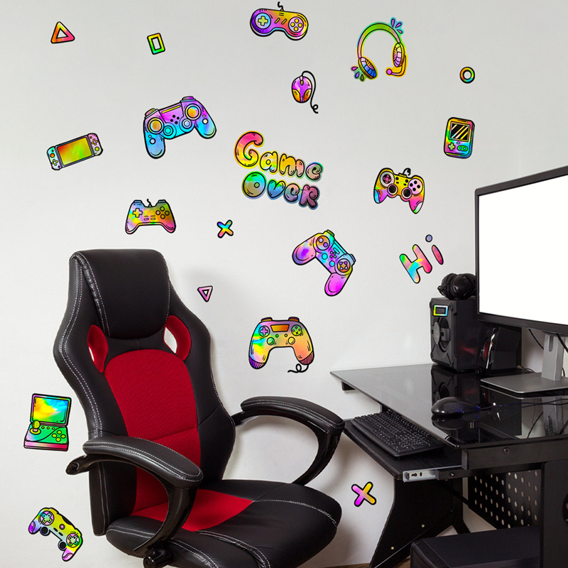Laser Material Color Gradient  - Gaming Console Game Zone ulasan dan harga