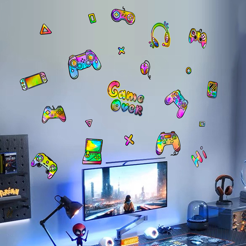 Laser Material Color Gradient  - Gaming Console Game Zone ulasan dan harga