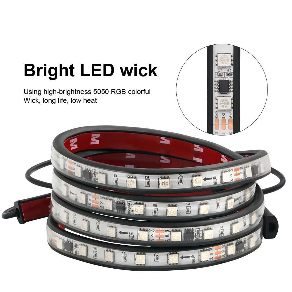 1.5M 2.4M Led Rgb Warning Ligh - Led Gaming Light Strip ulasan dan harga