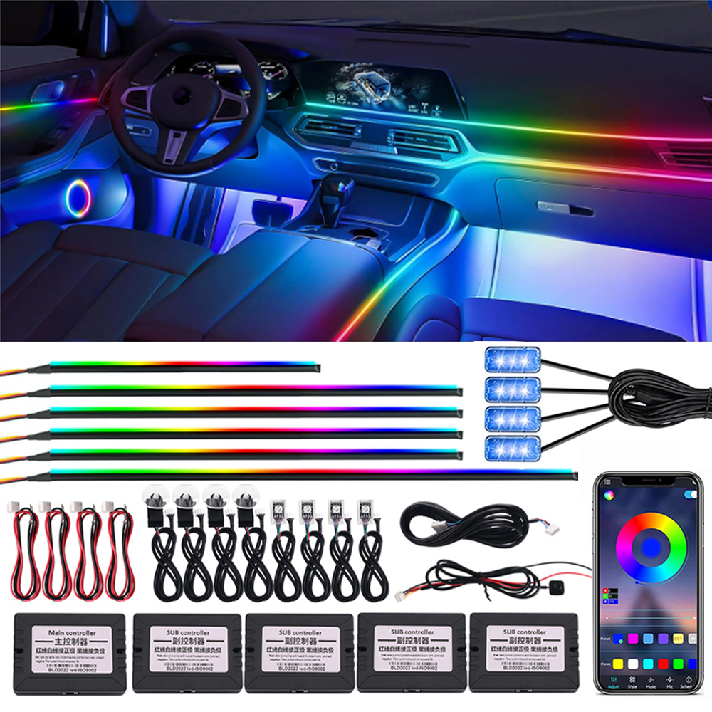 18 in 1 64 Color RGB Symphony  - Led Gaming Light Strip ulasan dan harga