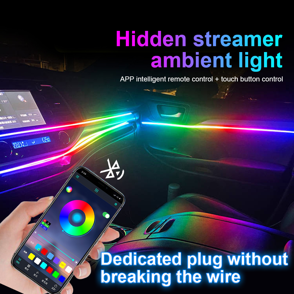 18 in 1 64 Color RGB Symphony  - Led Gaming Light Strip ulasan dan harga