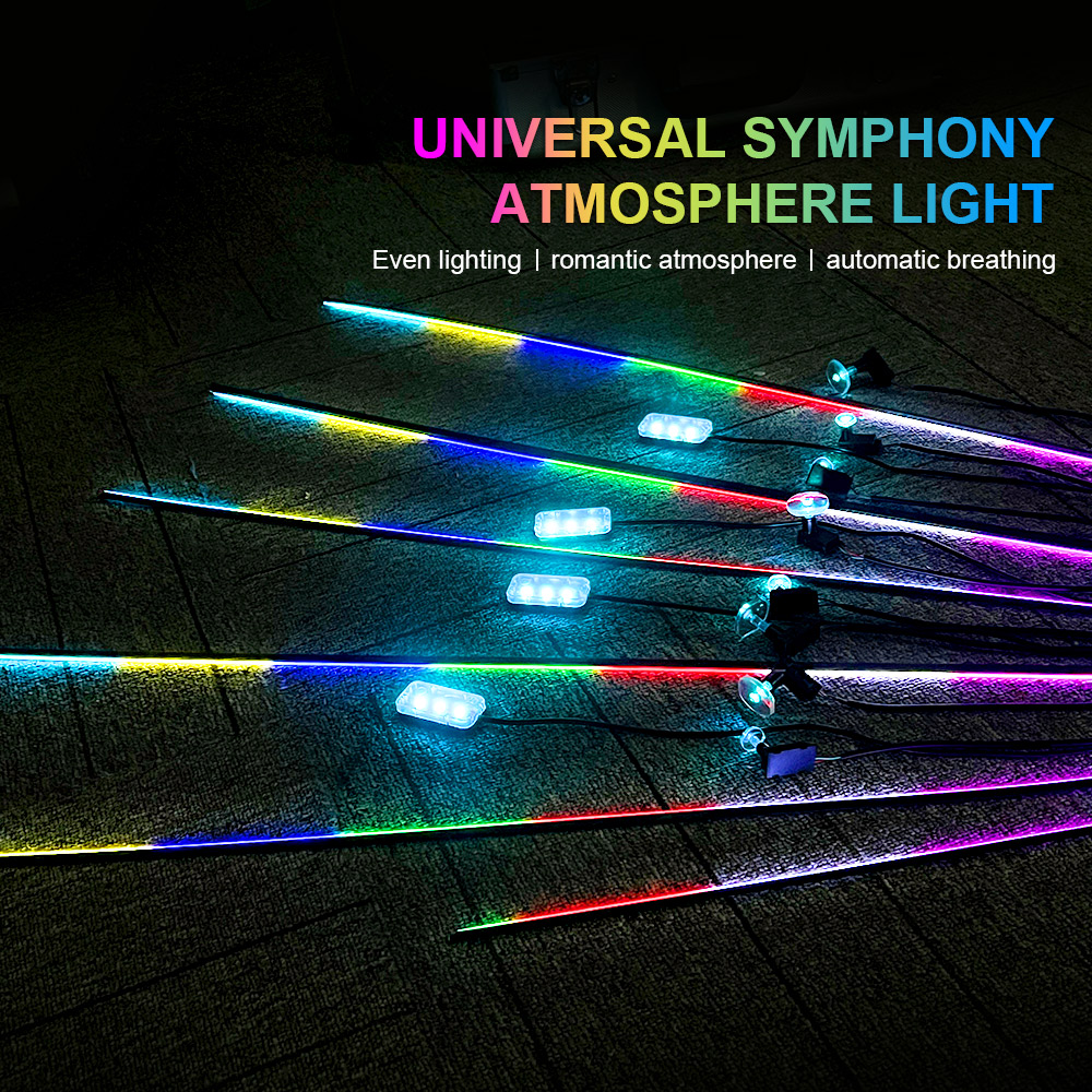18 in 1 64 Color RGB Symphony  - Led Gaming Light Strip ulasan dan harga