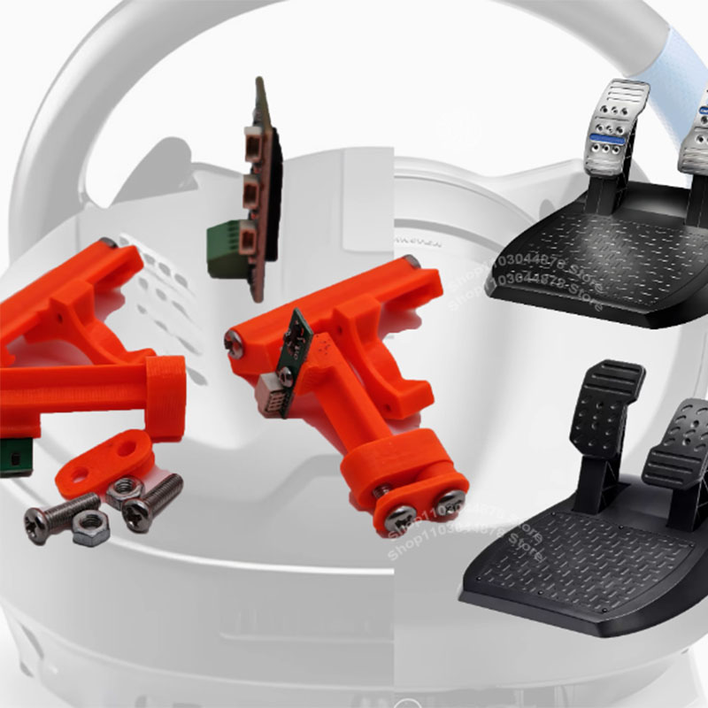 Simulated Racing Game Pedal Mo - Racing Pedal Set ulasan dan harga