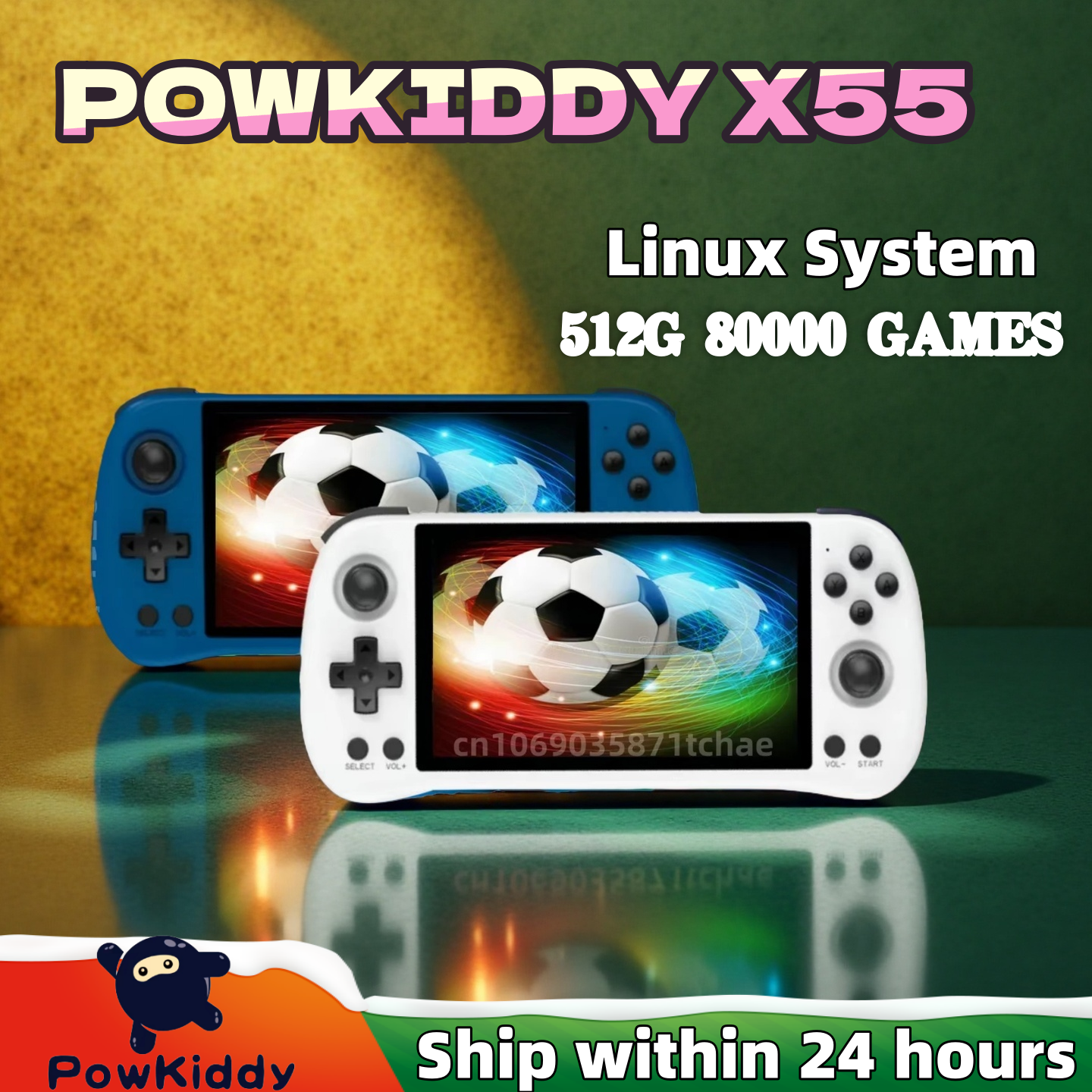 POWKIDDY X55 Handheld Game Con - Gaming Console Handheld Android ulasan dan harga
