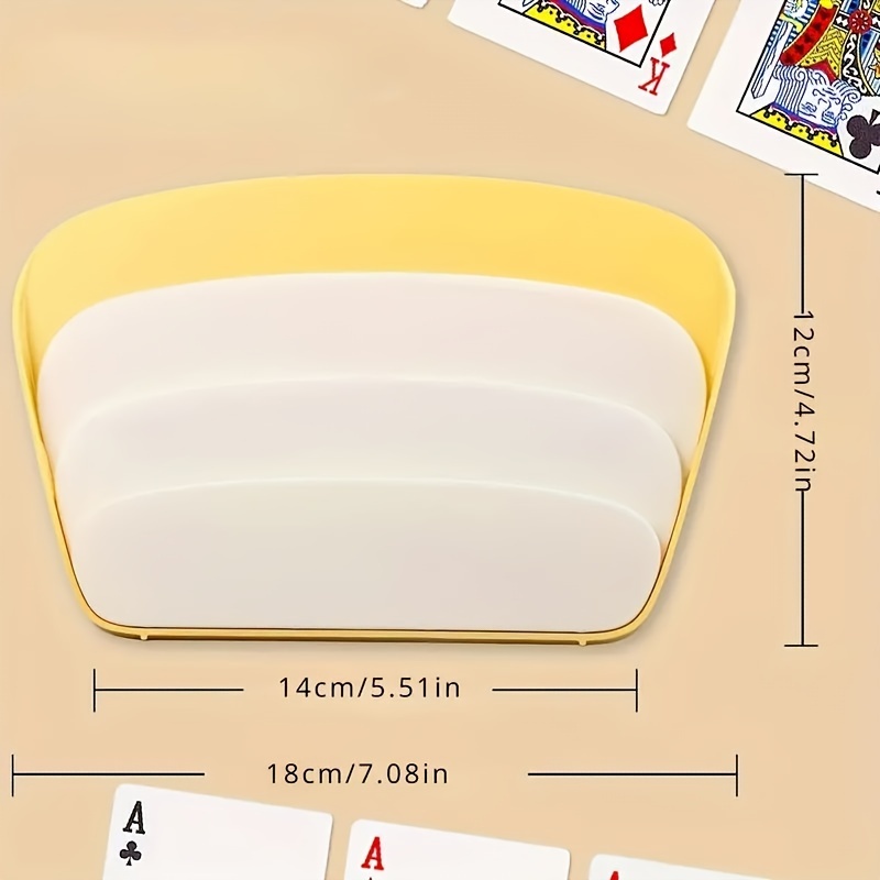 4-Pack Yellow PVC Card Holders - Gaming Card Holder ulasan dan harga