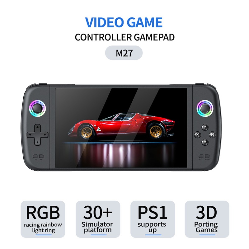 M27 Portable Pocket Retro Hand - Gaming Console Handheld Android ulasan dan harga