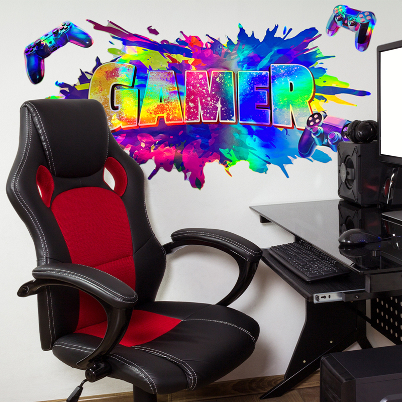 Laser Material Color Gradient  - Gaming Console Game Zone ulasan dan harga