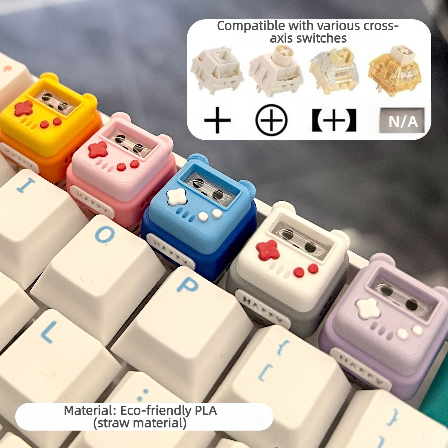 1-5PCS NEW Keycaps Arcade Orig - Gaming Console Keyboard ulasan dan harga