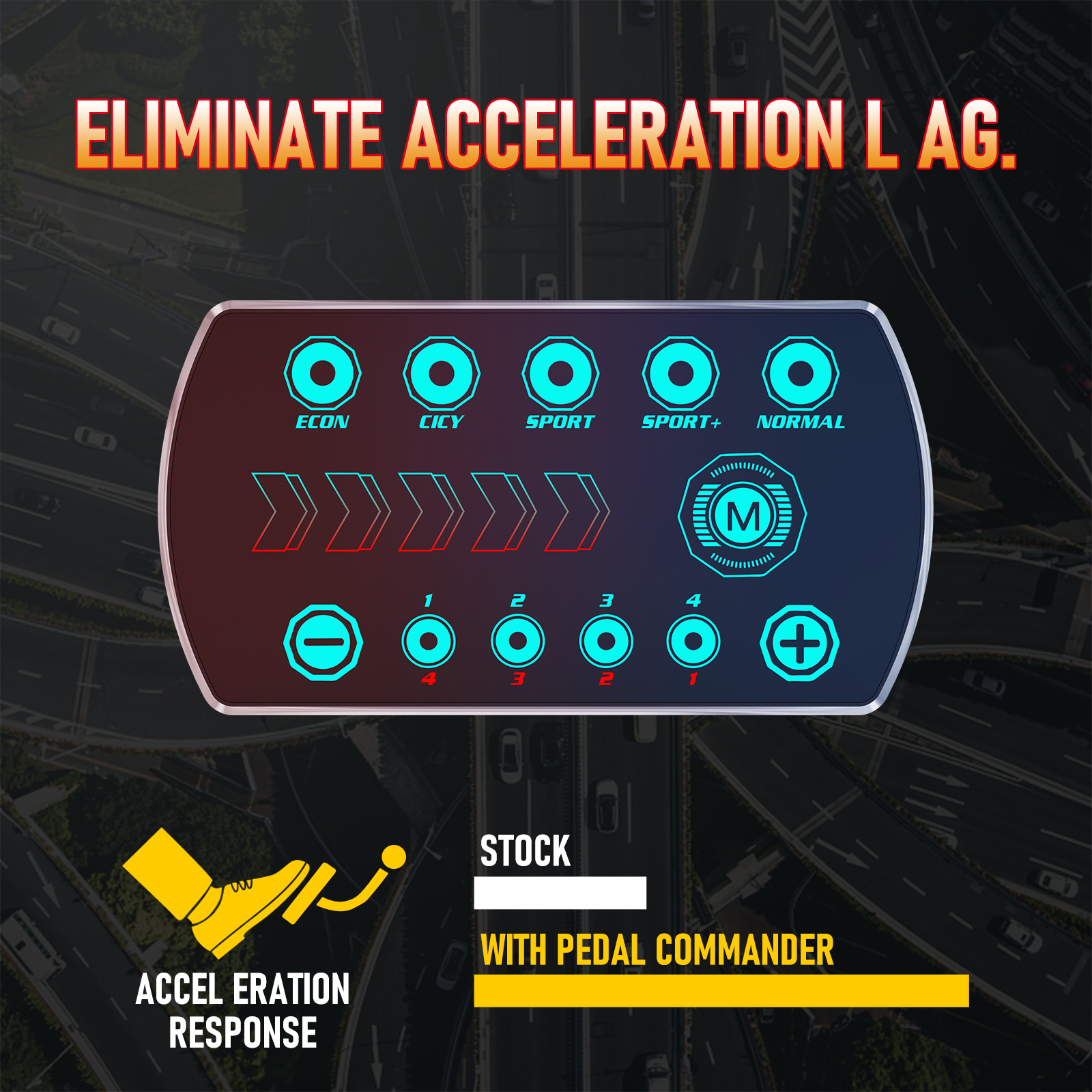 Racing Accelerator Car Electro - Racing Pedal Set ulasan dan harga