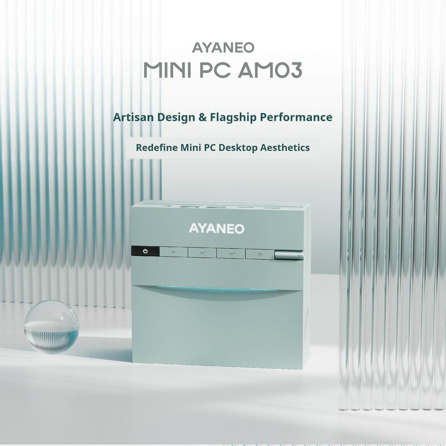 In stock AYANEO AM03 Mini PC I - Gaming Console Ayaneo ulasan dan harga