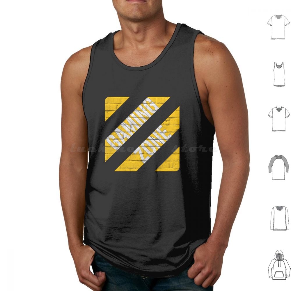 Gaming Zone Tank Tops Print Co - Gaming Console Game Zone ulasan dan harga