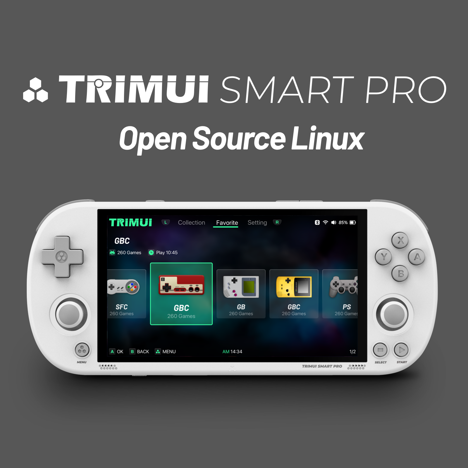 TRIMUI SMART PRO Open Source L - Gaming Console Handheld Android ulasan dan harga