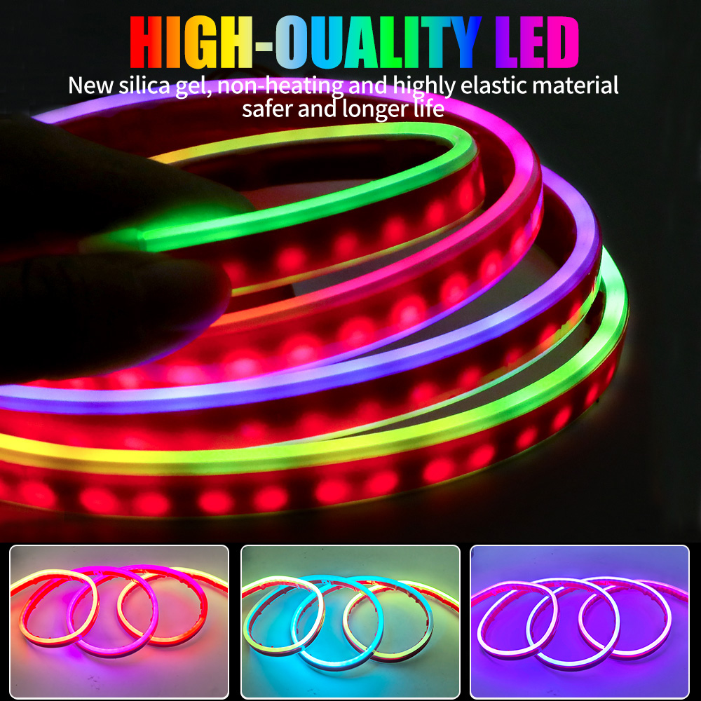 RGB Dynamic Scan Start Up DRL  - Led Gaming Light Strip ulasan dan harga
