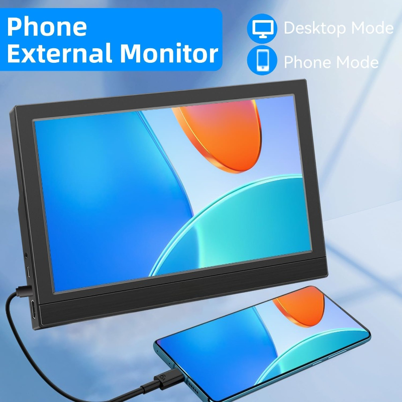 Portable Monitor 13.3Inch LED  - Gaming Console Connect With Phone ulasan dan harga