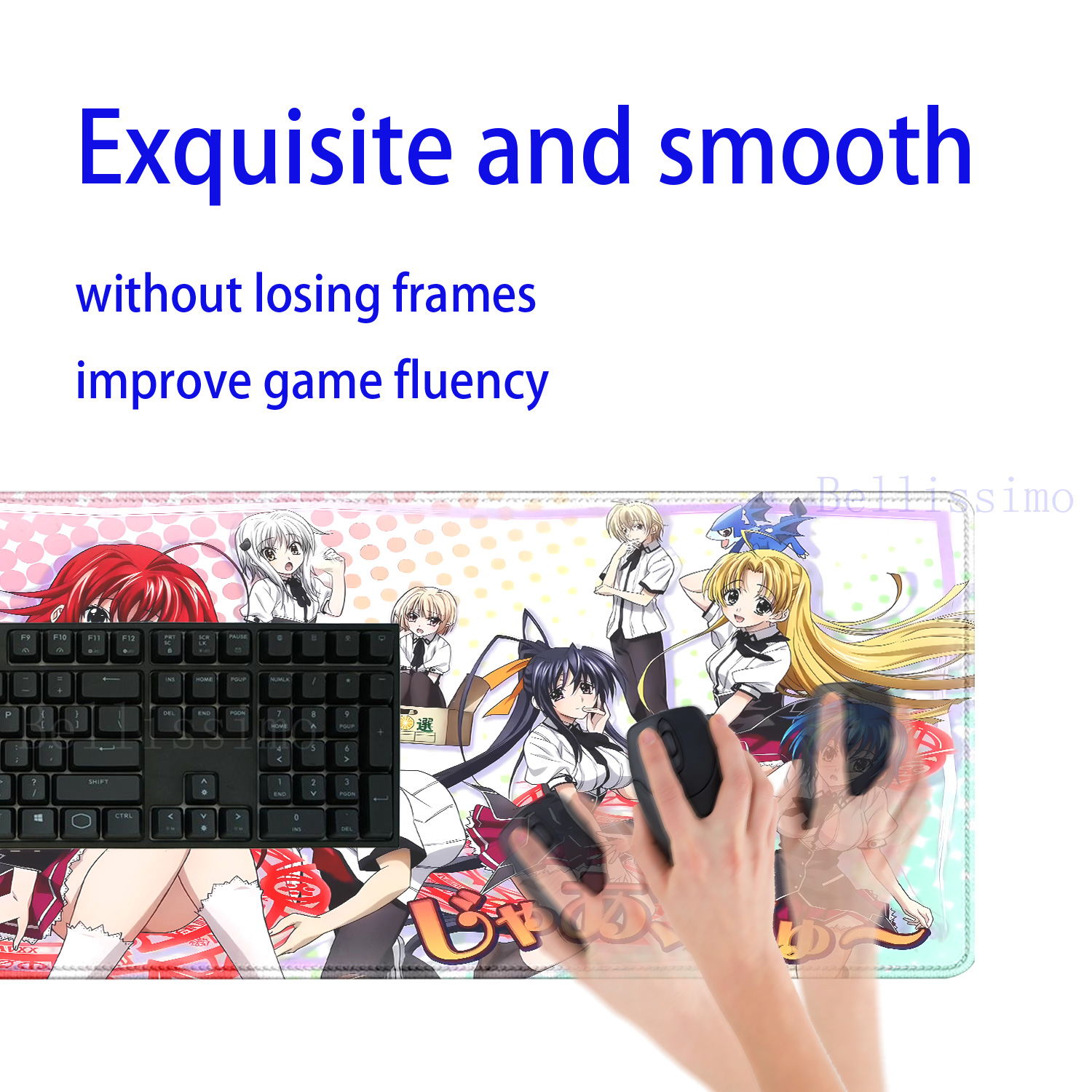 High School DxD Animation Comp - Gaming Console Keyboard ulasan dan harga