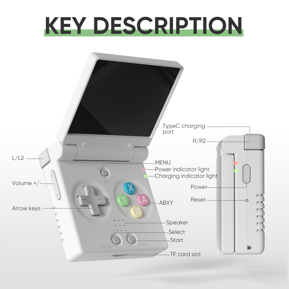 MIYOO Mini Flip Retro Handheld - Gaming Console Power Bank ulasan dan harga