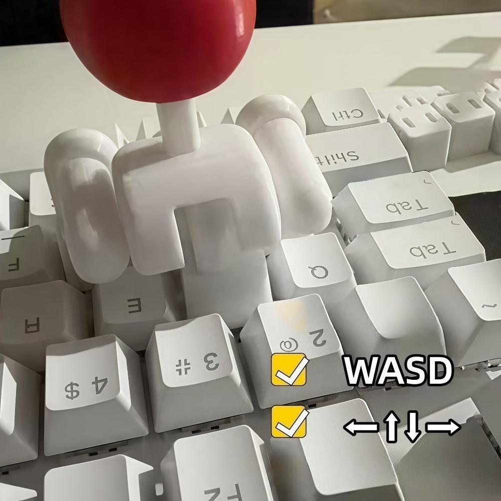 1pc 3D Printed Keyboard Joysti - Gaming Console Keyboard ulasan dan harga