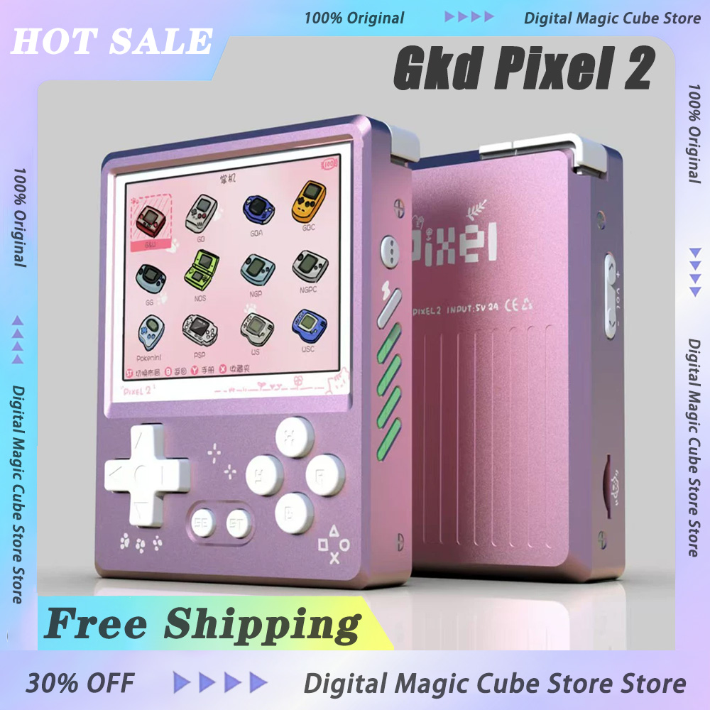 Gkd Pixel 2 2.4 Inch Ips Scree - Gaming Console Power Bank ulasan dan harga