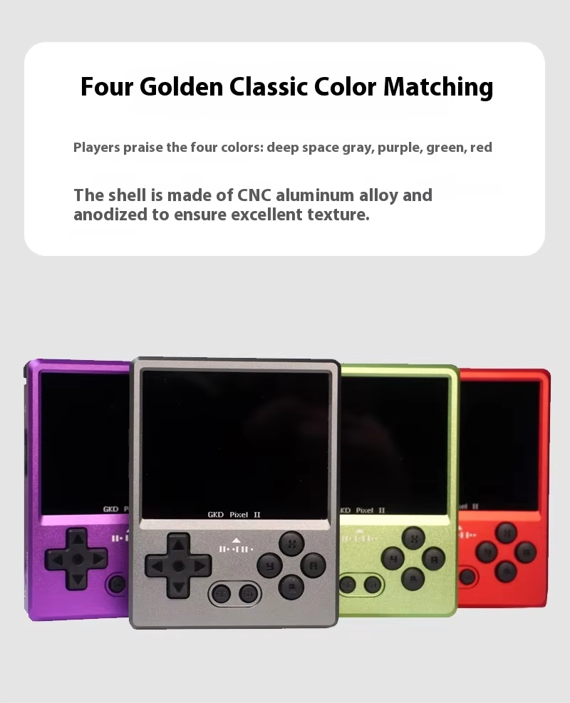 Gkd Pixel 2 2.4 Inch Ips Scree - Gaming Console Power Bank ulasan dan harga