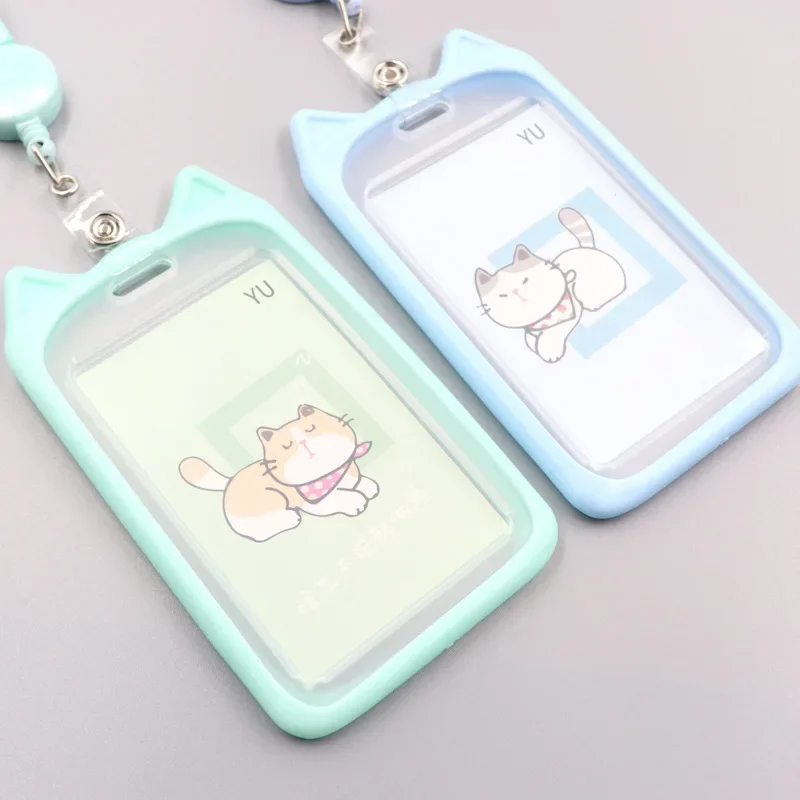 1PC Cute Cartoon Cat Card Hold - Gaming Card Holder ulasan dan harga
