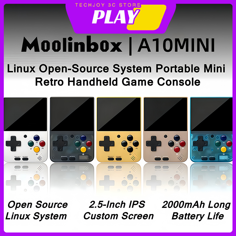 Moolinbox A10Mini 2.8-Inch Lin - Gaming Console Handheld Android ulasan dan harga