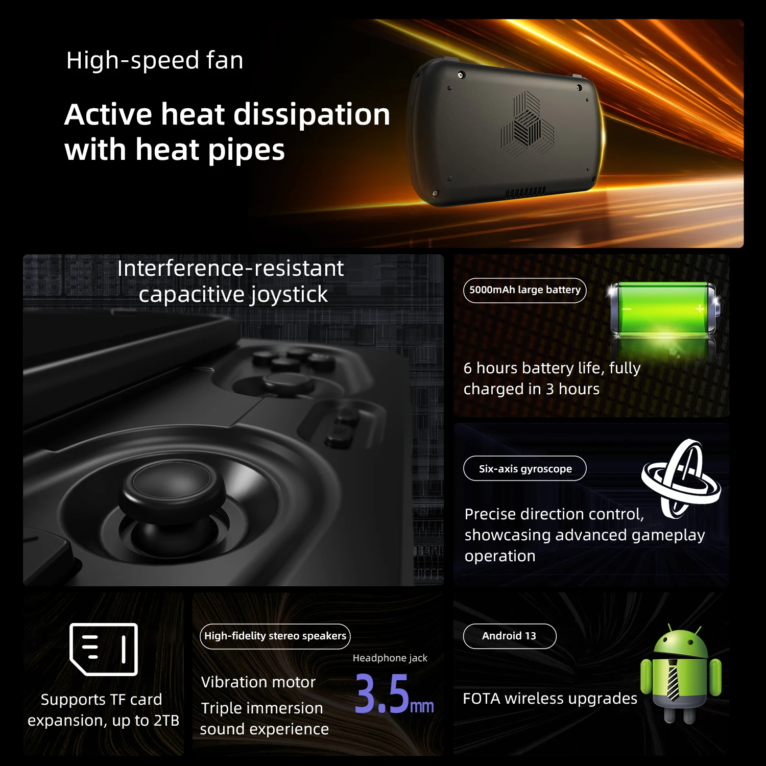 ANBERNIC RG Slide RGSlide Retr - Gaming Console Handheld Android ulasan dan harga
