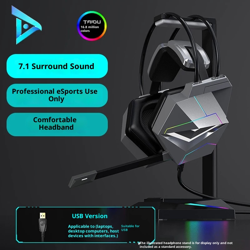 Taidu Ths306 Wired Gaming Head - Gaming Console Connect With Phone ulasan dan harga