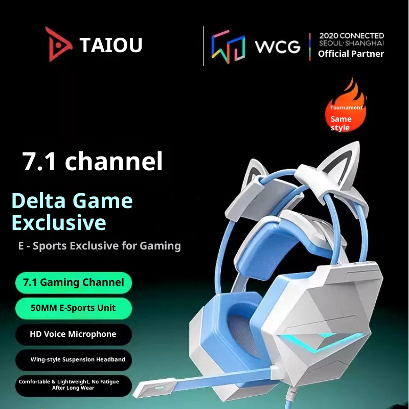 Taidu Ths306 Wired Gaming Head - Gaming Console Connect With Phone ulasan dan harga