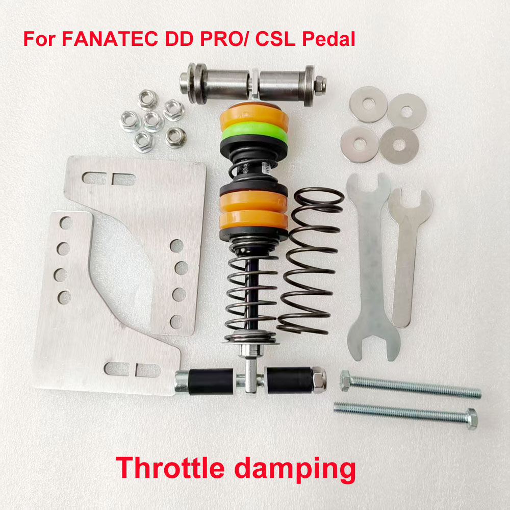Sim Racing Pedal Damping Throt - Racing Pedal Set ulasan dan harga