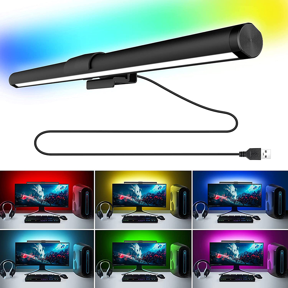 Wiscolor RGB LED Monitor Light - Led Gaming Light Strip ulasan dan harga