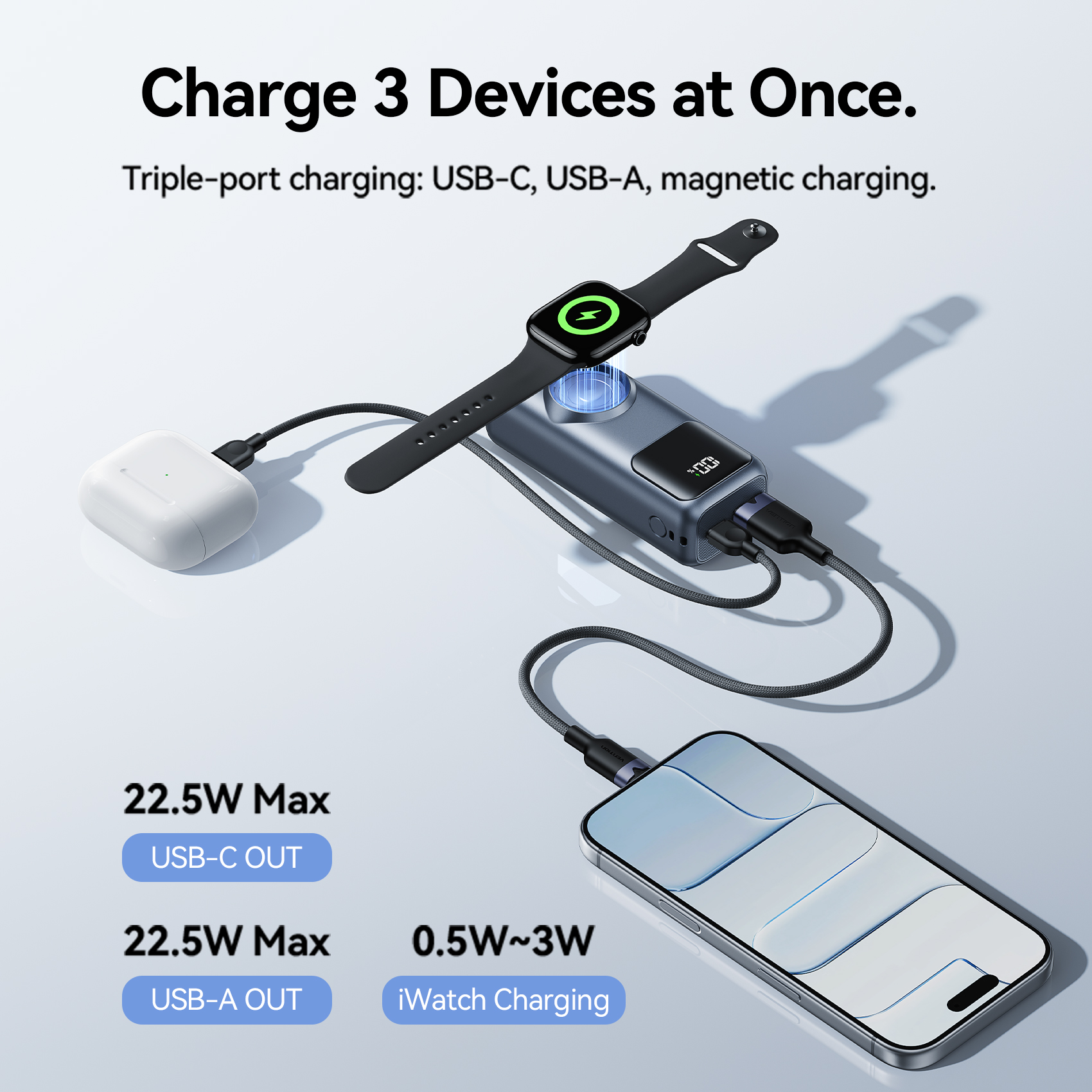 Vention 10000mAh Mini Power Ba - Gaming Console Power Bank ulasan dan harga