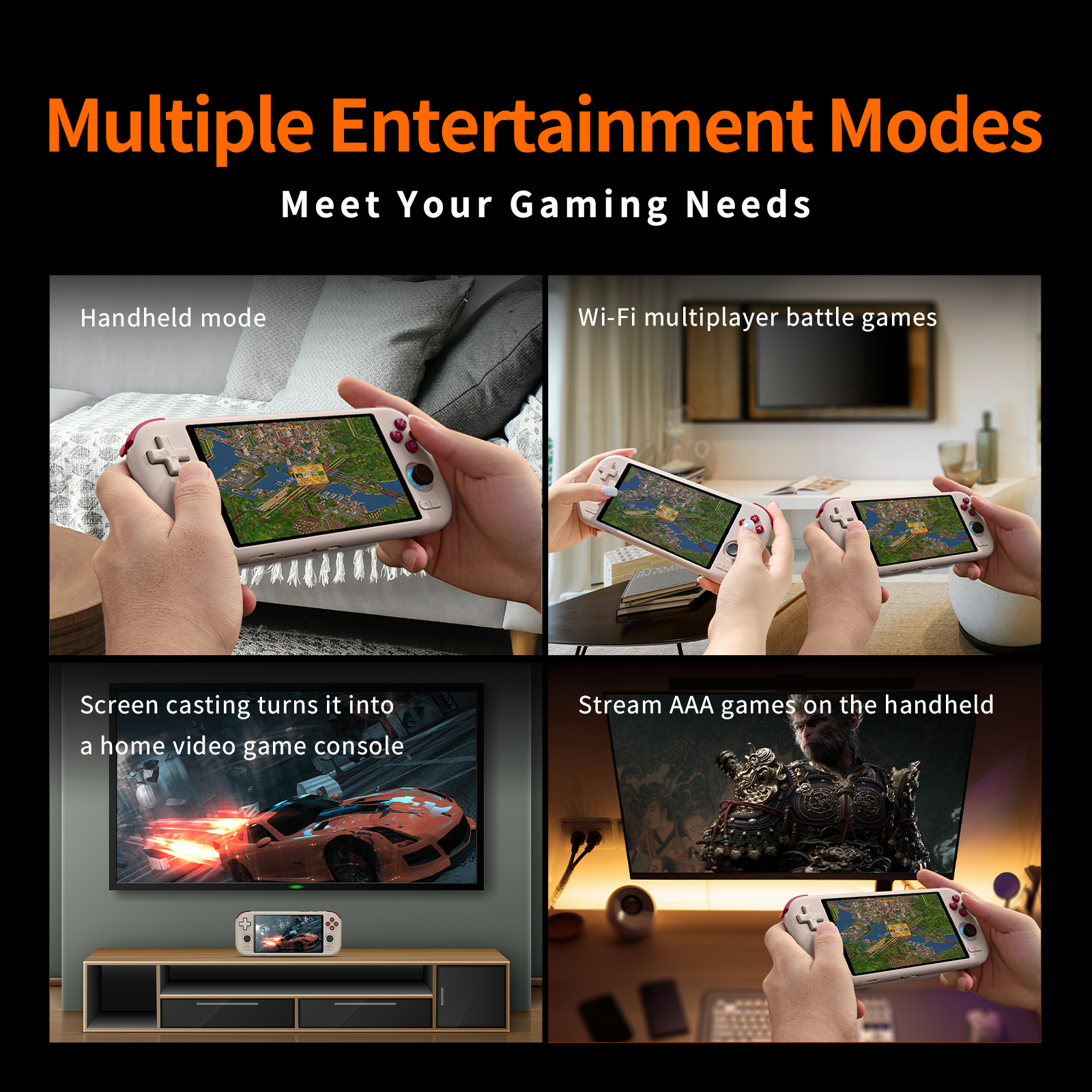 MANGMI AIR X Handheld Game Con - Gaming Console Handheld Android ulasan dan harga