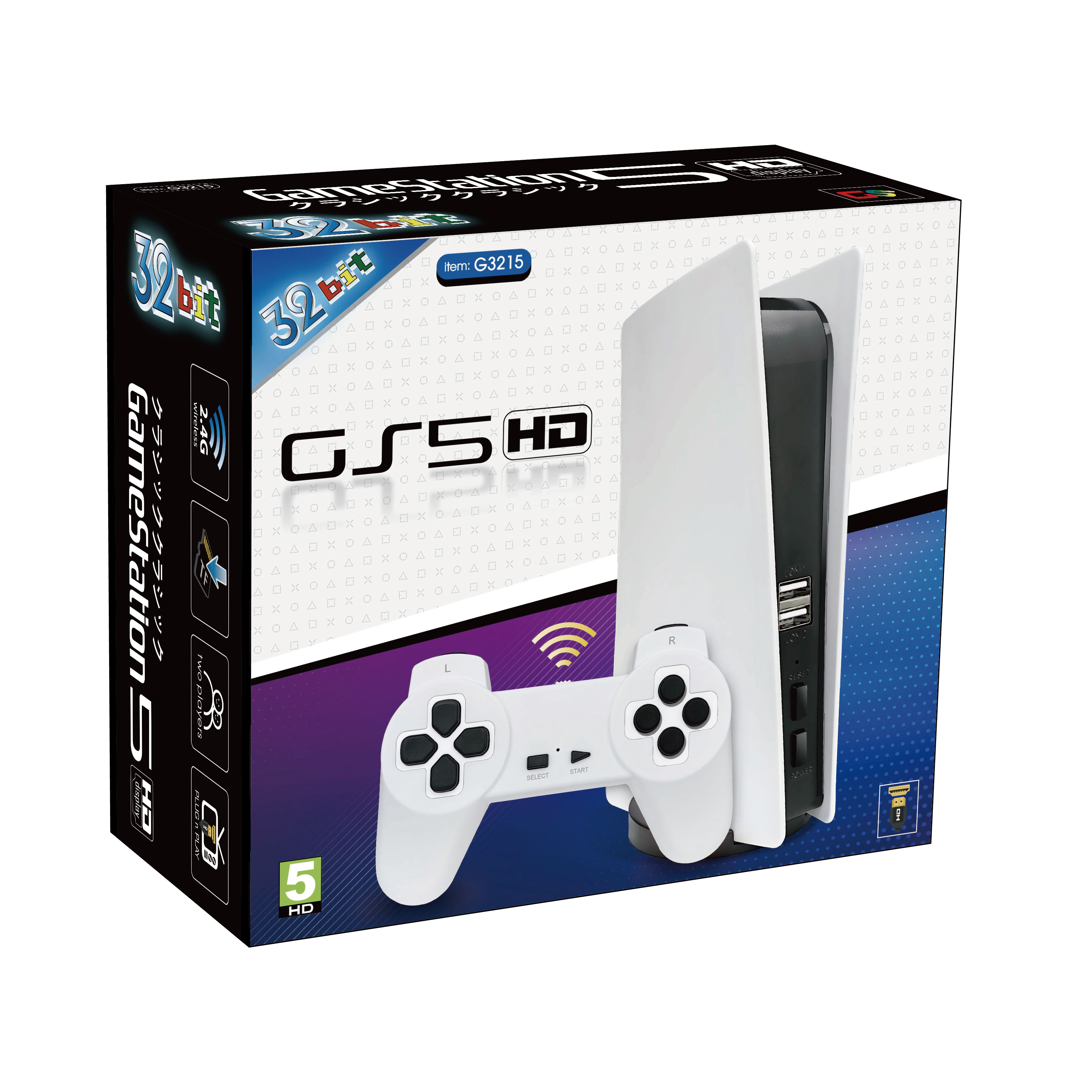 8G 32Bit GS5 Pro 4K HD Game St - Gaming Console Gs5 ulasan dan harga