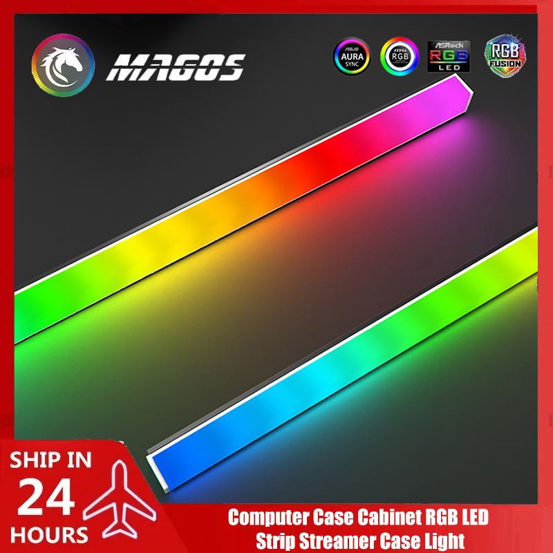 Desktop Computer Cabinet RGB L - Led Gaming Light Strip ulasan dan harga