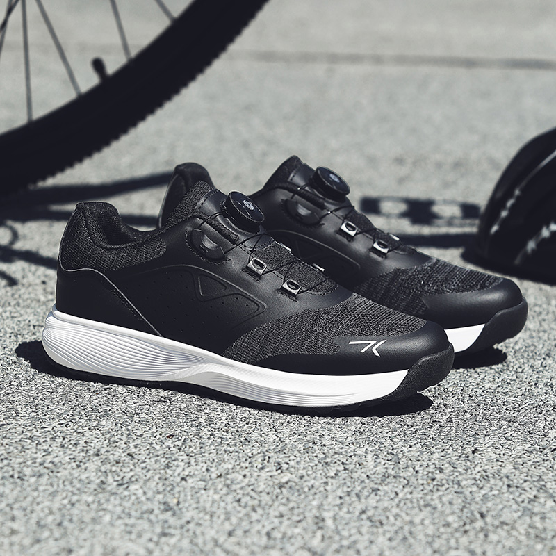 Cycling Shoes man Cleats Shoes - Racing Pedal Set ulasan dan harga