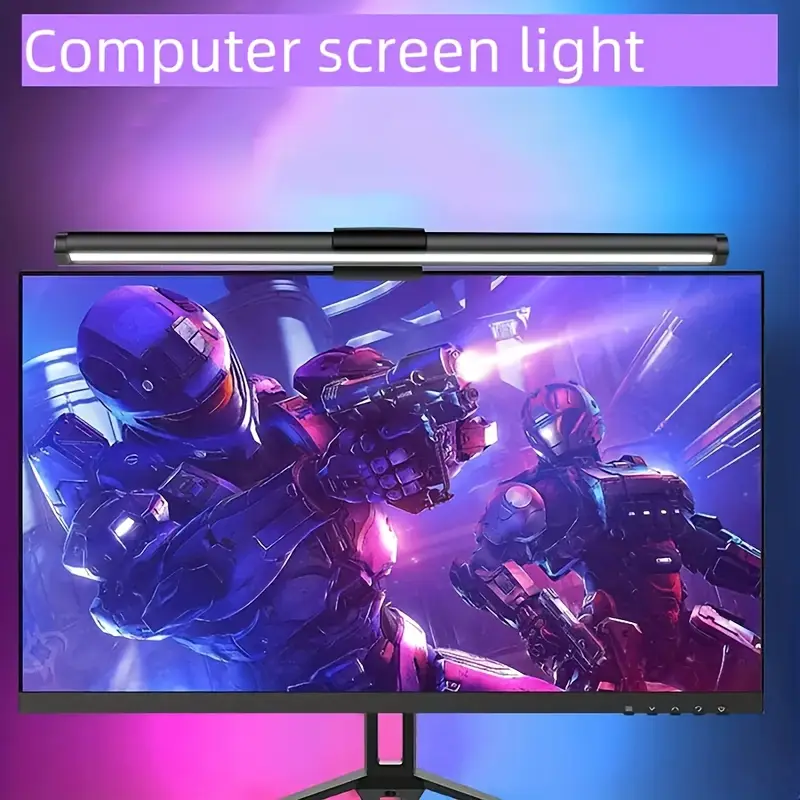 40CM RGB Atmosphere Table Lamp - Led Gaming Light Strip ulasan dan harga